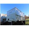 Image 2 : Hydraulic Tilt 13' Gravel Box Trailer 900-20 Duallys with Grain Aeriation Flooring Box 