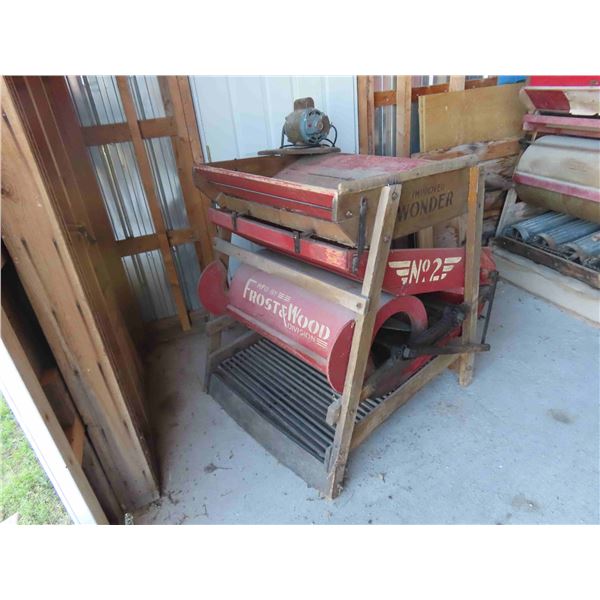 Frost + Wood #2 Fanning Mill / Grain Cleaner with Screens