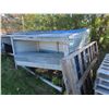 Image 3 : 3 Wood Structered / Sheet Metal Clad Field Bee Huts 58'' x 8' x 4'