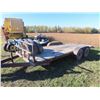 Image 1 : 18' Bumper Hitch Tandem Flatdeck Trailer - No TOD