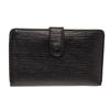 Image 1 : Louis Vuitton Black Epi Leather French Wallet
