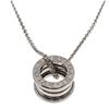 Image 2 : Bvlgari Silver B.Zero 1 Pendant Necklace