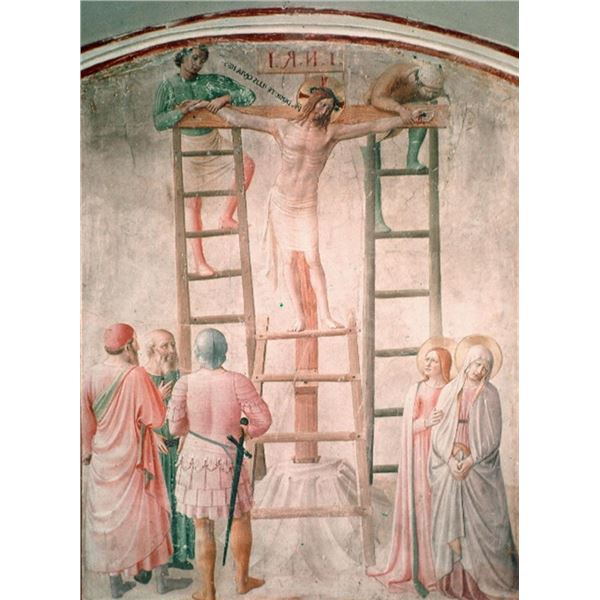 Fra Angelico - Christ Being Nailed to the Cross