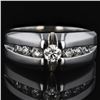 Image 1 : 0.73 ctw Diamond 14KT White Gold Ring
