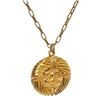 Image 3 : Chanel CC Gold Coco Mark Necklace