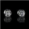 Image 2 : 0.67 ctw Diamond 18KT White Gold Earrings