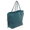 Image 3 : Louis Vuitton Teal Blue Epi Leather Neverfull MM Tote Bag