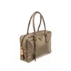 Image 2 : Prada Gold Saffiano Lux Leather Bauletto Satchel Bag