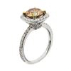 Image 3 : 2.81 ctw CENTER Diamond 14K White Gold Ring (3.57 ctw Diamonds) GIA CERTIFIED