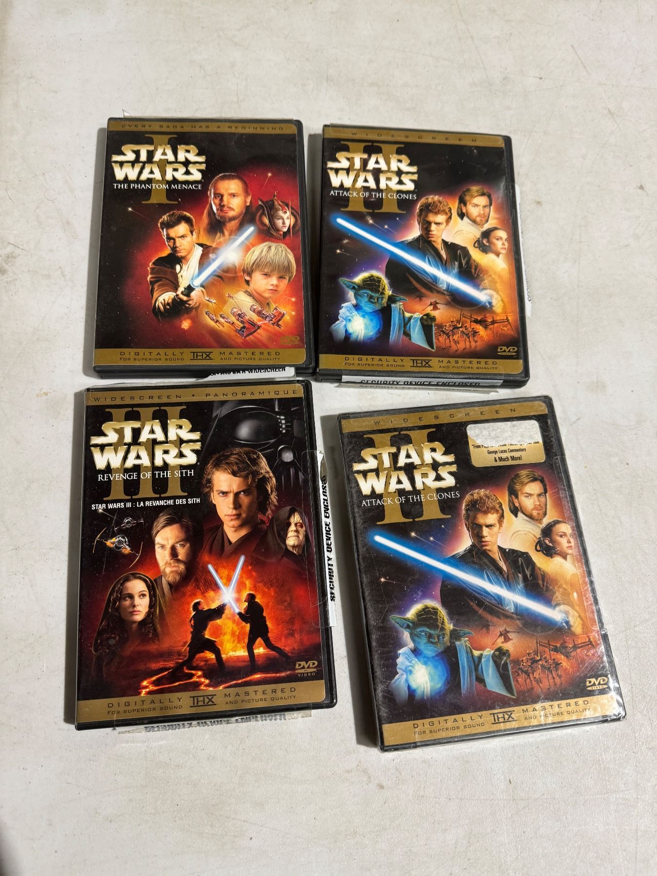 Star Wars DVDs