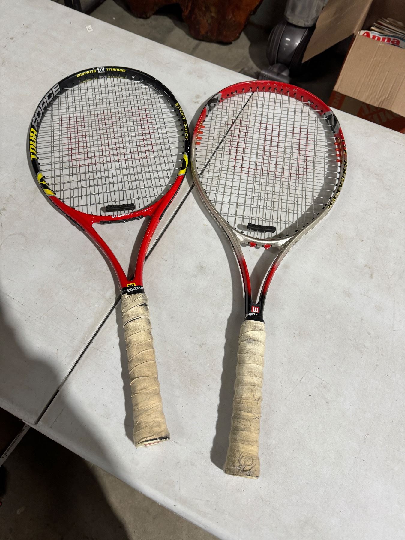 Wilson tennis rackets