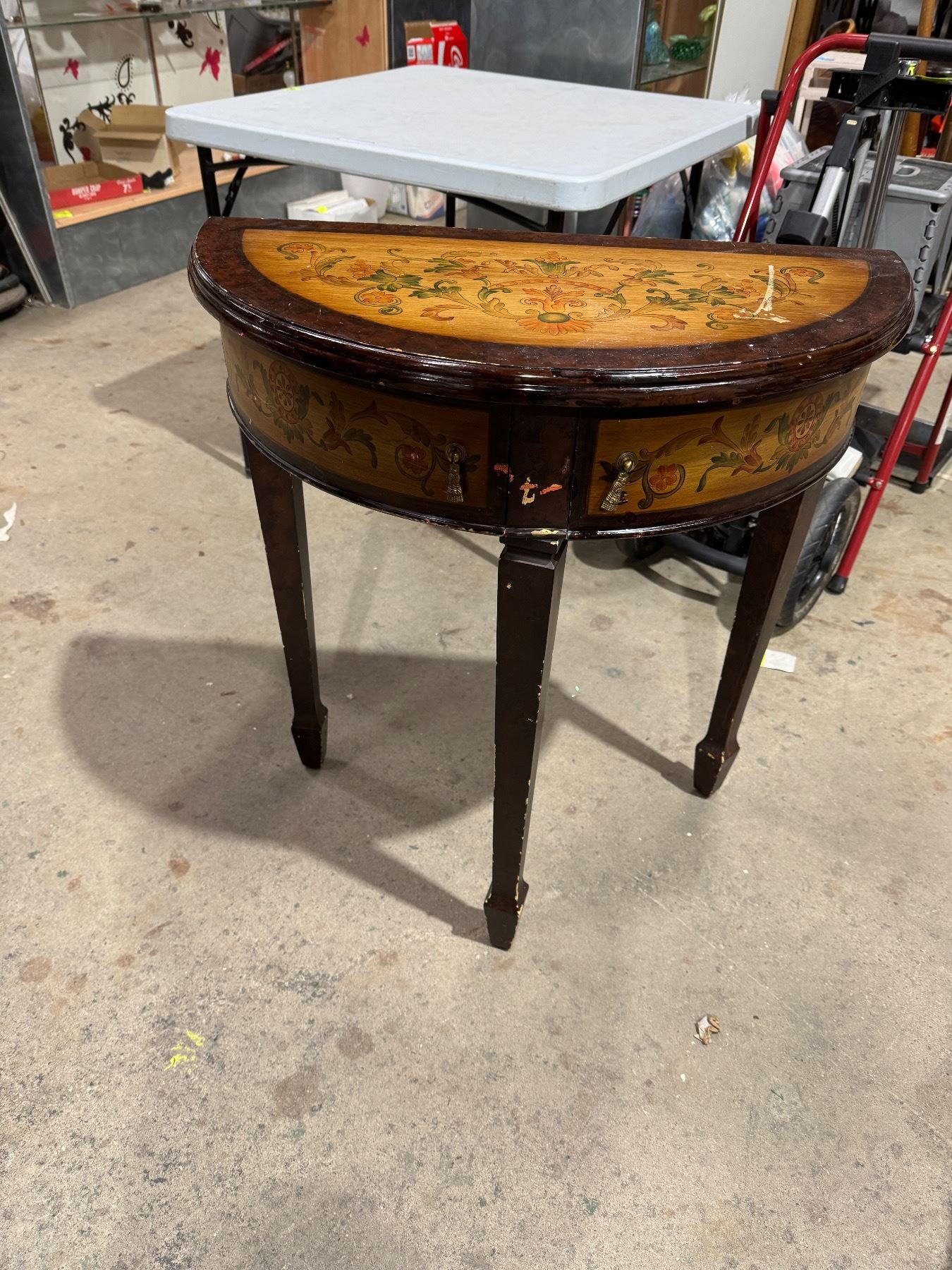 D table