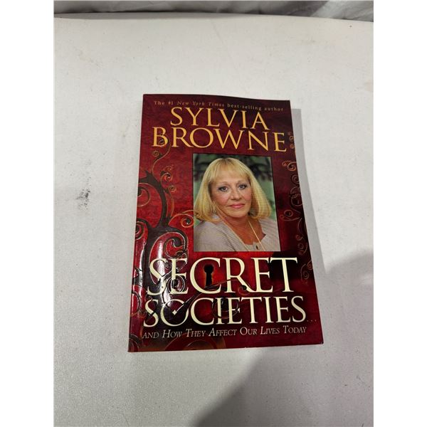 Signed Sylvia Browne book