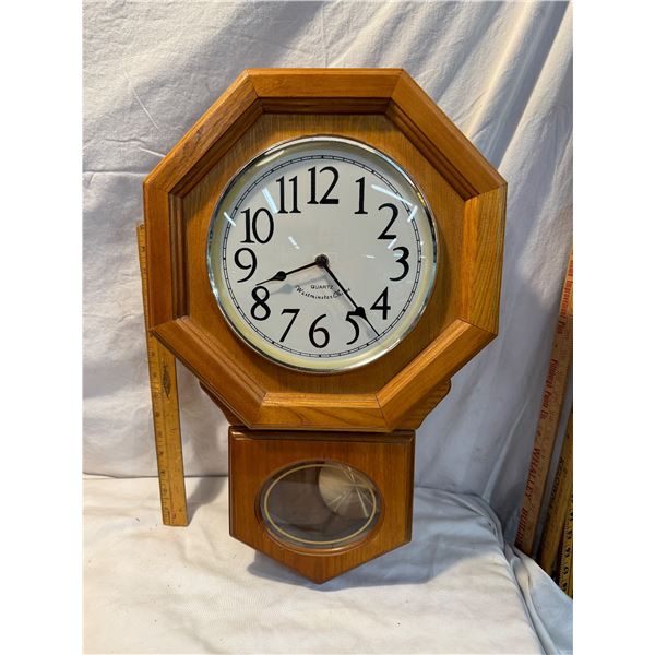 Quartz Westminster chime clock