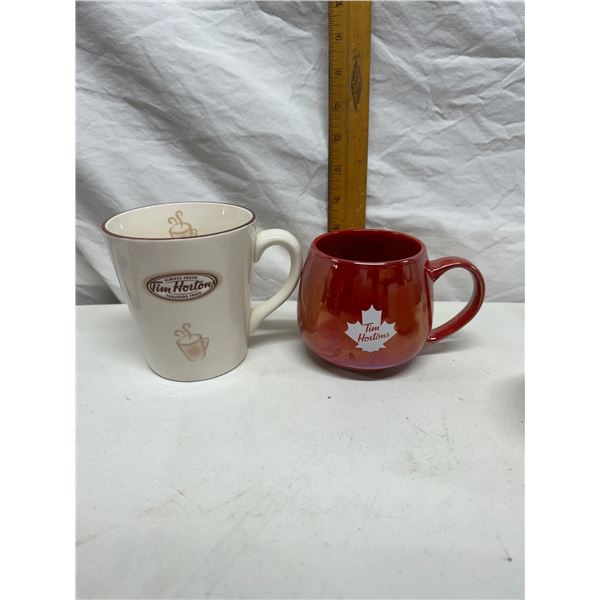 2 Tim Hortons mugs