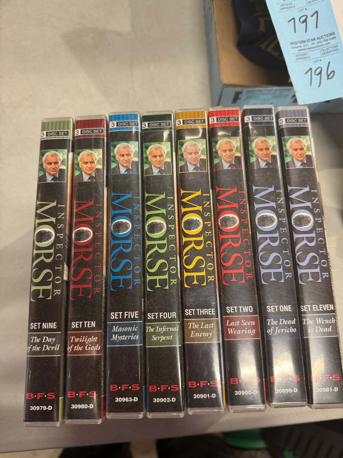 Inspector Morse DVDs