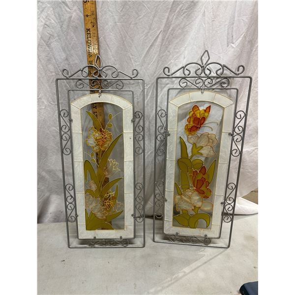 Stained glass hangings