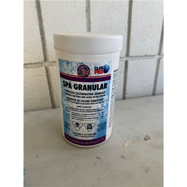 New spa granular stabilized chlorinated granules