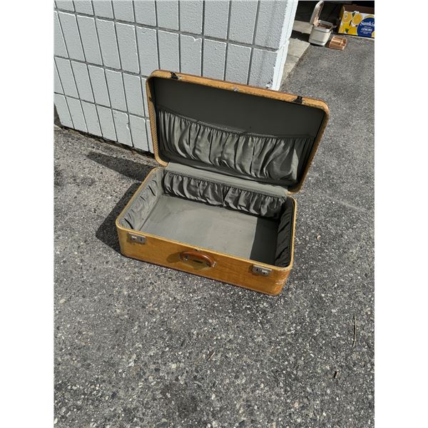 Travel guard vintage suitcase