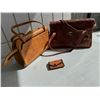 Image 3 : Leather handbags and Key holder