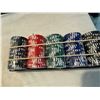 Image 2 : NHL clay poker chip set never used