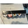 Image 3 : NHL clay poker chip set never used