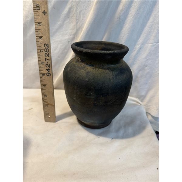 Raku vase