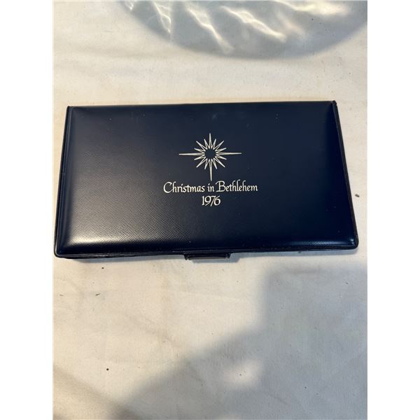 Christmas in Bethlehem sterling silver medal