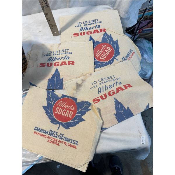 5 sugar bags