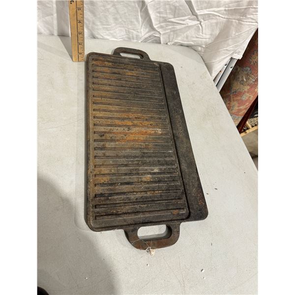 Woods cast iron grill