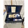 Image 2 : First aid metal container and contents
