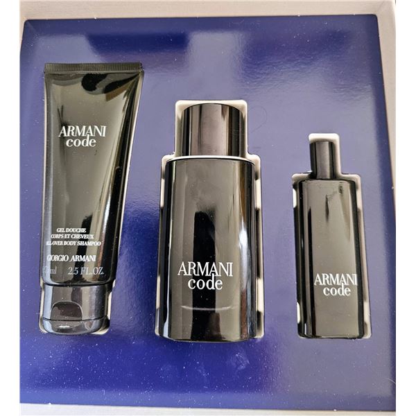 Armani code set