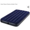 Image 1 : Intex twin-size inflatable mattress, comfortable flocked top, portable and easy to store, new.