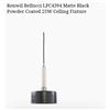 Image 1 : Renwil Bellucci matte black finish, 25W modern ceiling fixture, new.