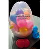 Image 1 : Set includes 17 colorful fillable eggs in a large handled carrier, perfect for organized Easter acti