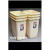 Image 1 : Rubbermaid Cream Wastebasket