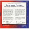 Image 3 : 2003 Legacies of Freedom U.S. & United Kingdom Silver Bullion Coin Set