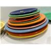Image 2 : Collection of Colourful Vintage Fiestaware, Various Sized Plates