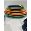 Image 2 : Collection of Colourful Vintage Fiestaware, Various Sized Plates