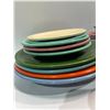 Image 2 : Collection of Colourful Vintage Fiestaware, Various Sized Plates