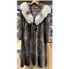 Image 1 : Ladies Vintage 3/4 Length American Fur Limited Coat, looks like muskrat fur, size small/medium