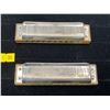 Image 2 : Two Marine Band Harmonicas Signed by Rusty Reed