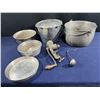 Image 1 : Collection of Large Metal Pots and Cast Iron Meat Grinder