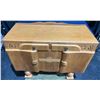 Image 6 : Solid Wood Art Deco Style Buffet/Side Board with Felt Lined Drawer  48Wx20Dx36H