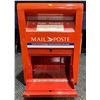 Image 5 : Vintage Canada Post Wall Mounted Mailbox 19Wx13Dx26H