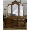 Image 2 : Solid Wood Victoria Ville Bedroom Suite includes Headboard, 2 Dressers and 2 Night Stands