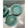 Image 10 : Vintage Franciscan Ware Coronado Green Blue