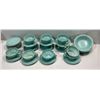 Image 5 : Vintage Franciscan Ware Coronado Green Blue