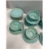 Image 6 : Vintage Franciscan Ware Coronado Green Blue