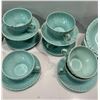 Image 8 : Vintage Franciscan Ware Coronado Green Blue